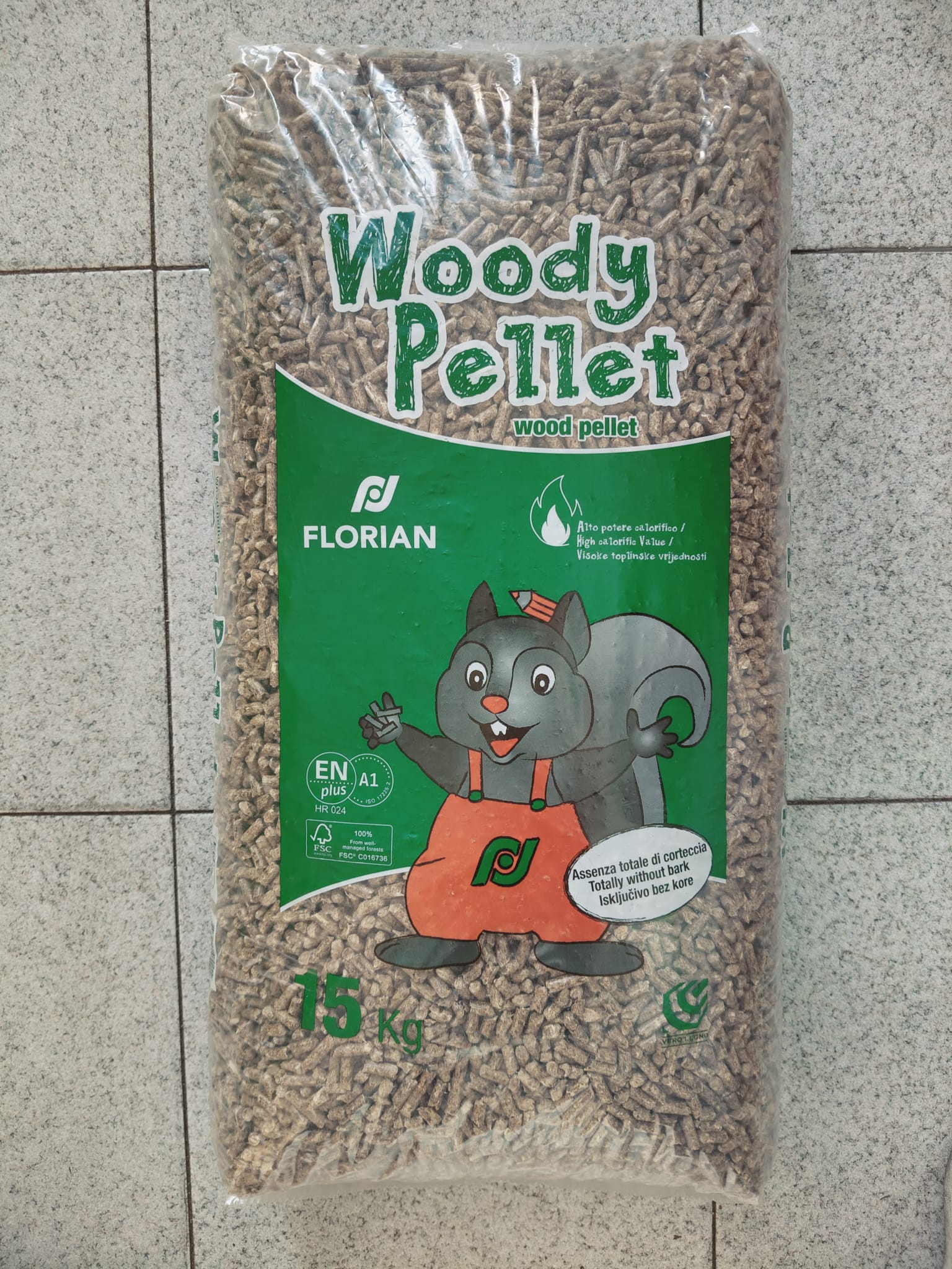 woody pellet